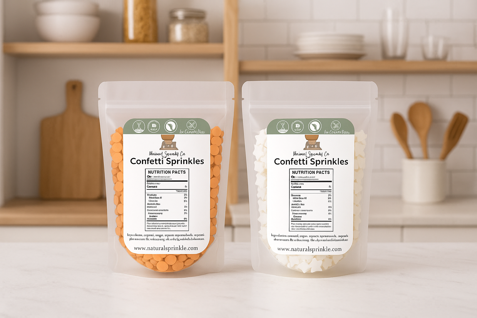 Halloween confetti sprinkles! - 1 Pound